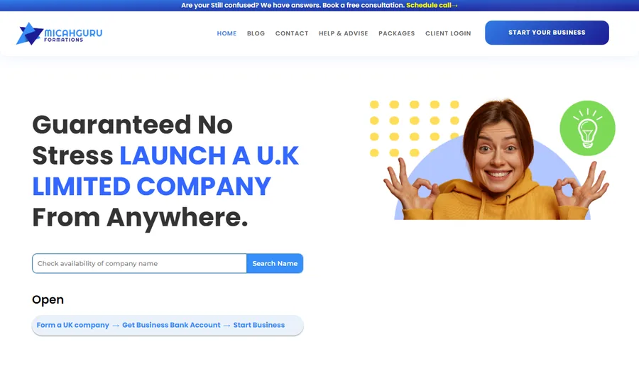 Micahguru — Professional e-commerce and services website for Micahguru with modern design and responsi