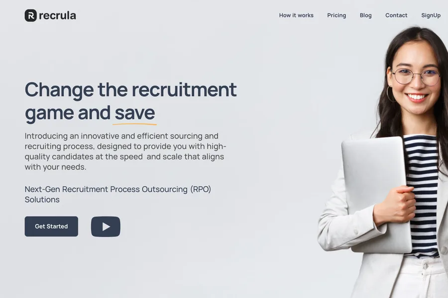 Recrula — AI-powered recruitment platform that streamlines hiring with intelligent candidate matchin